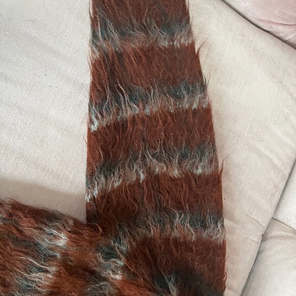 Maria Stanley Brushed Cardi Maple Plaid - Picture 5 of 6